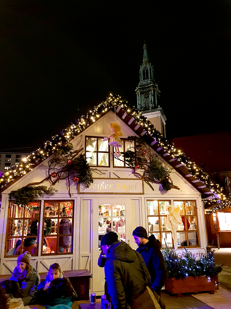 Christmas market at the Rotes Rathaus, the Berlin Christmas season from November 23, 2020 to January 3, 2021