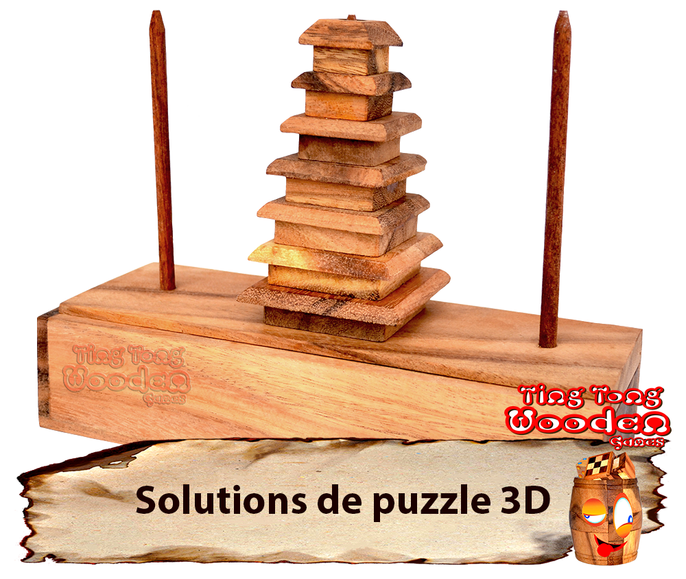 instructions de puzzle solutions de puzzle 3D solutions de jeu de puzzle résultats des tests iq
